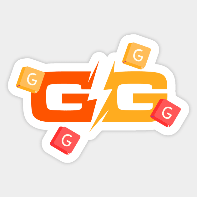 GG Sticker by Zitargane